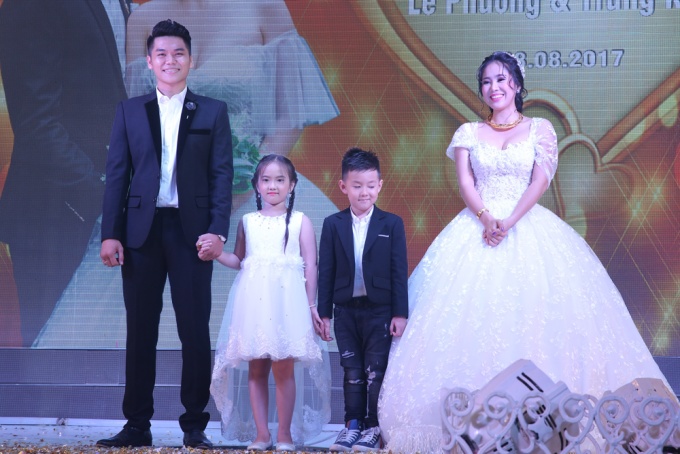 Đồng nghiệp dự tiệc cưới Lê Phương ở Trà Vinh