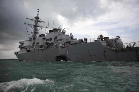 Lên gân sau sự cố USS JohnMcCain, Mỹ cố giấu điều gì?