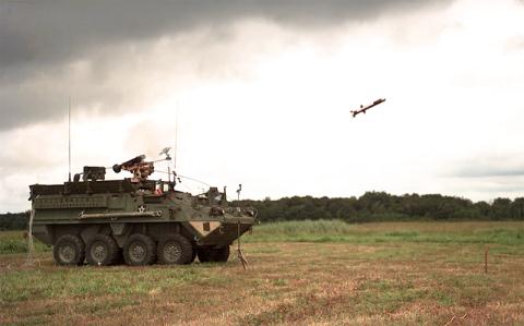 Mỹ thử nghiệm xe Stryker đủ sức diệt tăng Armata