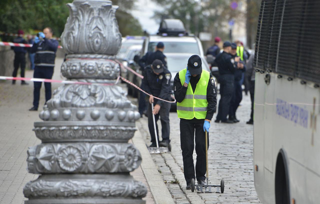 Ukraine: Nổ gần văn phòng chính phủ đúng ngày quốc khánh
