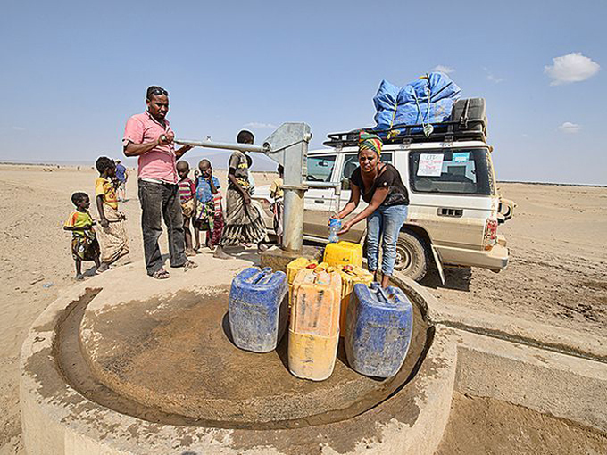 Cuộc sống ở nơi nhiệt kế thường xuyên chỉ 50 độ C