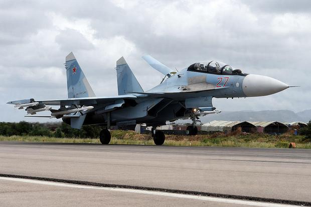 Dàn máy bay chiến đấu của Nga "làm mưa làm gió" trên chiến trường Syria