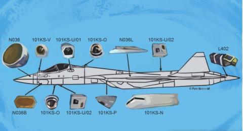 Tiết lộ chi tiết bên trong về tiêm kích PAK T-50