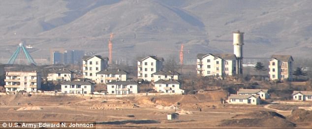 Những công trình “lạ” dọc khu phi quân sự liên Triều