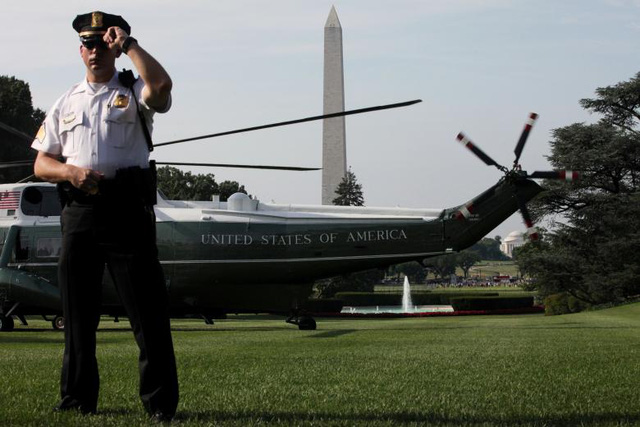 "Lá chắn" an ninh kiên cố của Tổng thống Trump