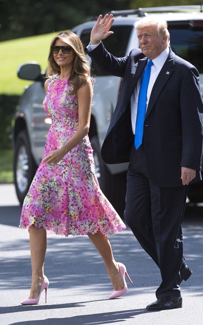 Phong cách Melania Trump từ khi là đệ nhất phu nhân Mỹ